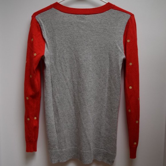 J. Crew Color-Block V-Neck Sweater in Women's S - Picture 10 of 14